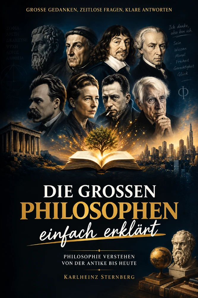 Buchcover: Die großen Philosophen – einfach erklärt von Karlheinz Sternberg