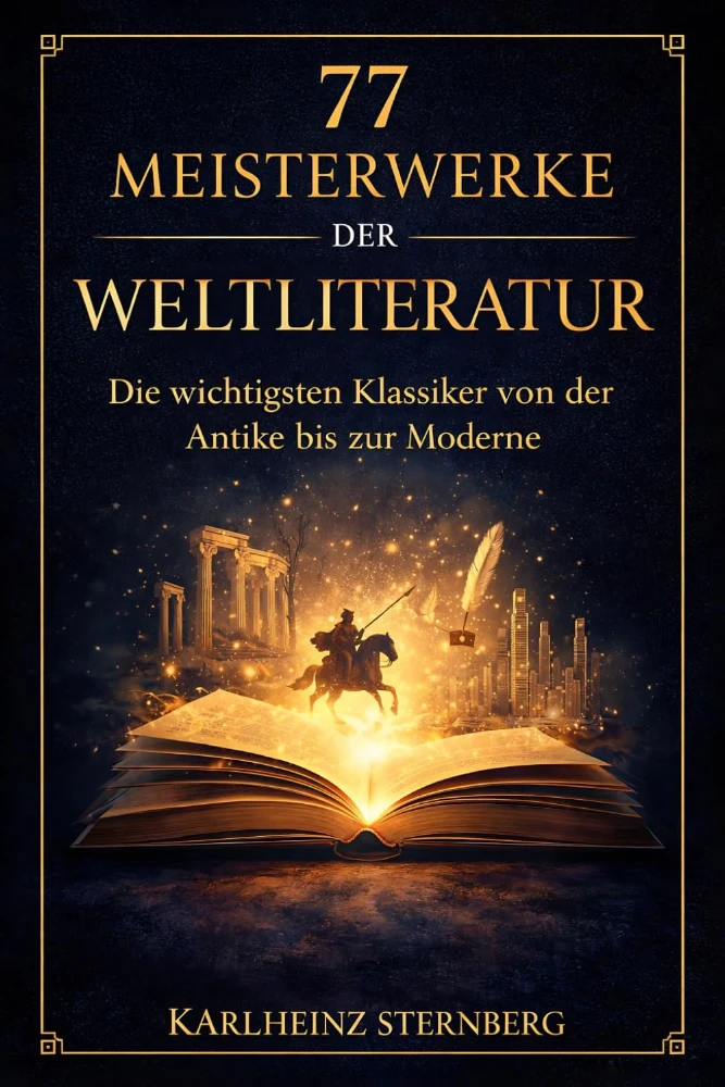 Buchcover: 77 Meisterwerke der Weltliteratur von Karlheinz Sternberg