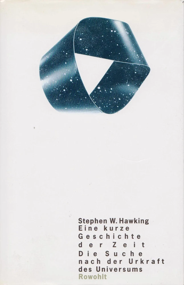 Buchcover: Eine kurze Geschichte der Zeit von Stephen Hawking