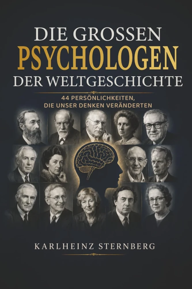 Buchcover: Die großen Psychologen der Weltgeschichte von Karlheinz Sternberg