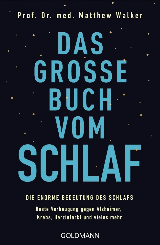 Buchcover: Das große Buch vom Schlaf von Matthew Walker