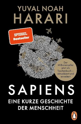 Cover von SAPIENS – Eine kurze Geschichte der Menschheit von Yuval Noah Harari